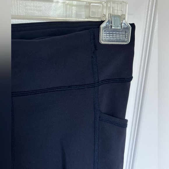 Lululemon Tight Stuff Tights Leggings, Navy Blue, Size 6 - Picture 5 of 16